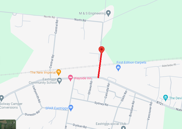 Eastriggs Sewer Pumping Station Road Closure