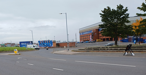 Broomloan Road Roundabout
