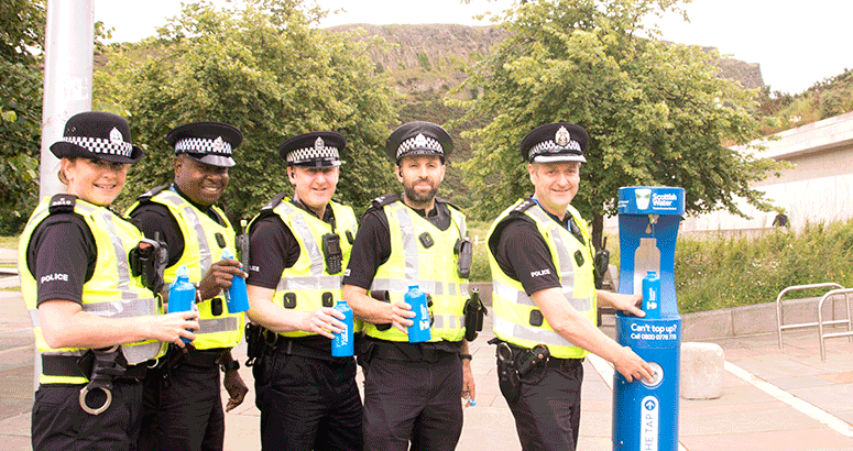 Police scotland cycle store to work